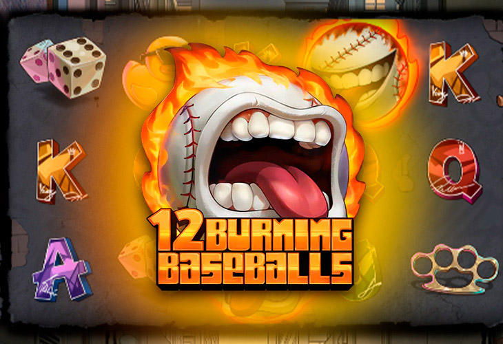 12 Burning Baseballs